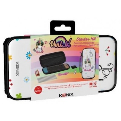 PACK GAMER KONIX UNIK CARCASA SWITCH + PANTALLA PROTEC en Huesoi